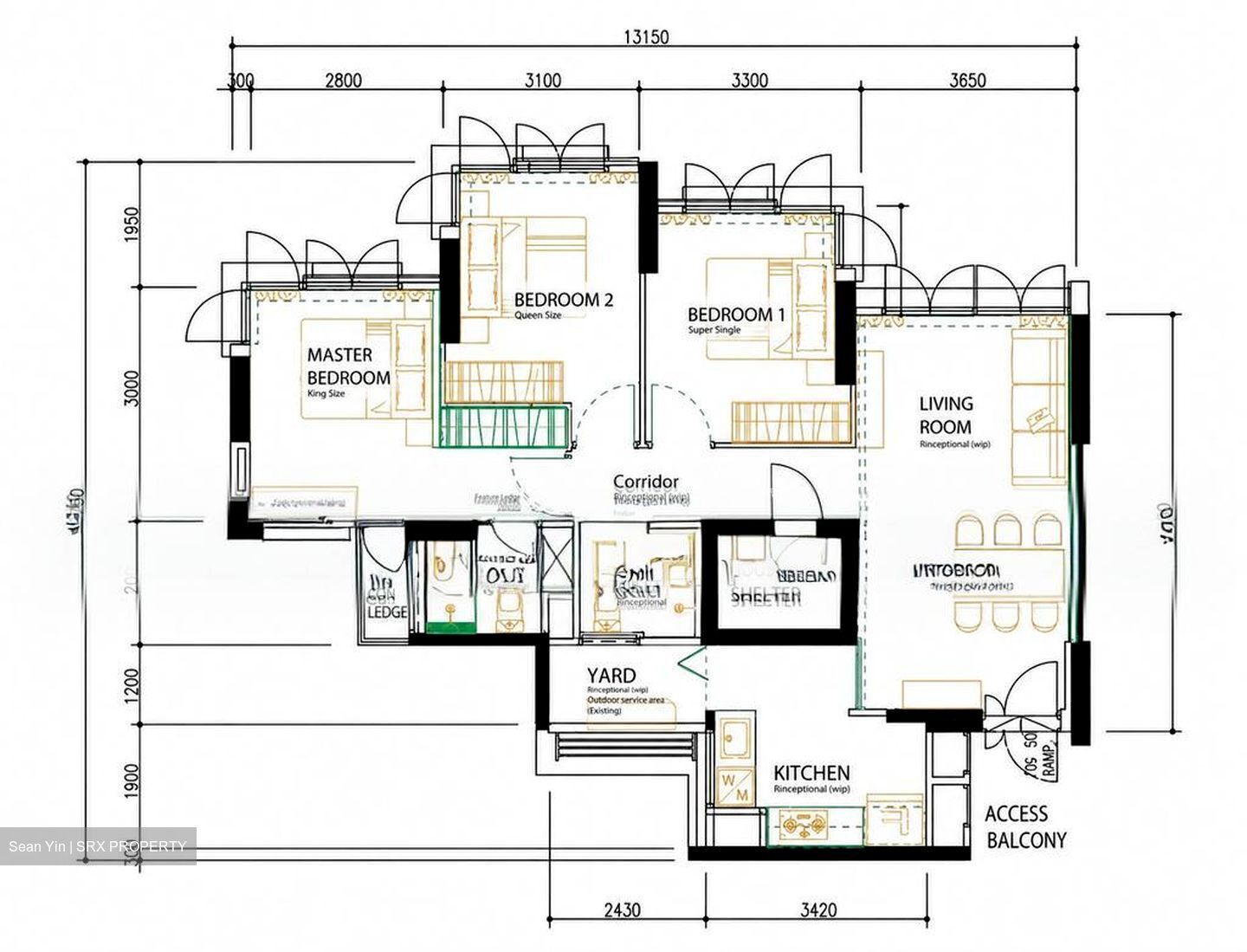 Blk 38A The River Vista @ Kallang (Kallang/Whampoa), HDB 4 Rooms #593268021